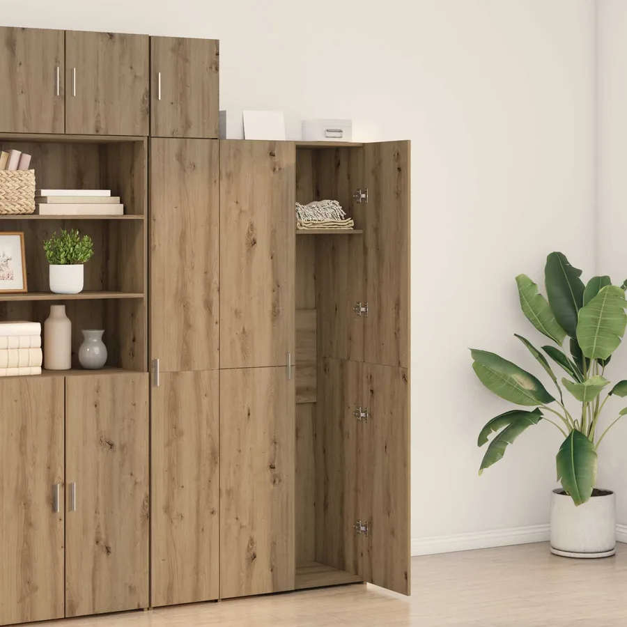 Haut Armoire Chêne artisanal 70 x 42,5 x 185 cm - 4