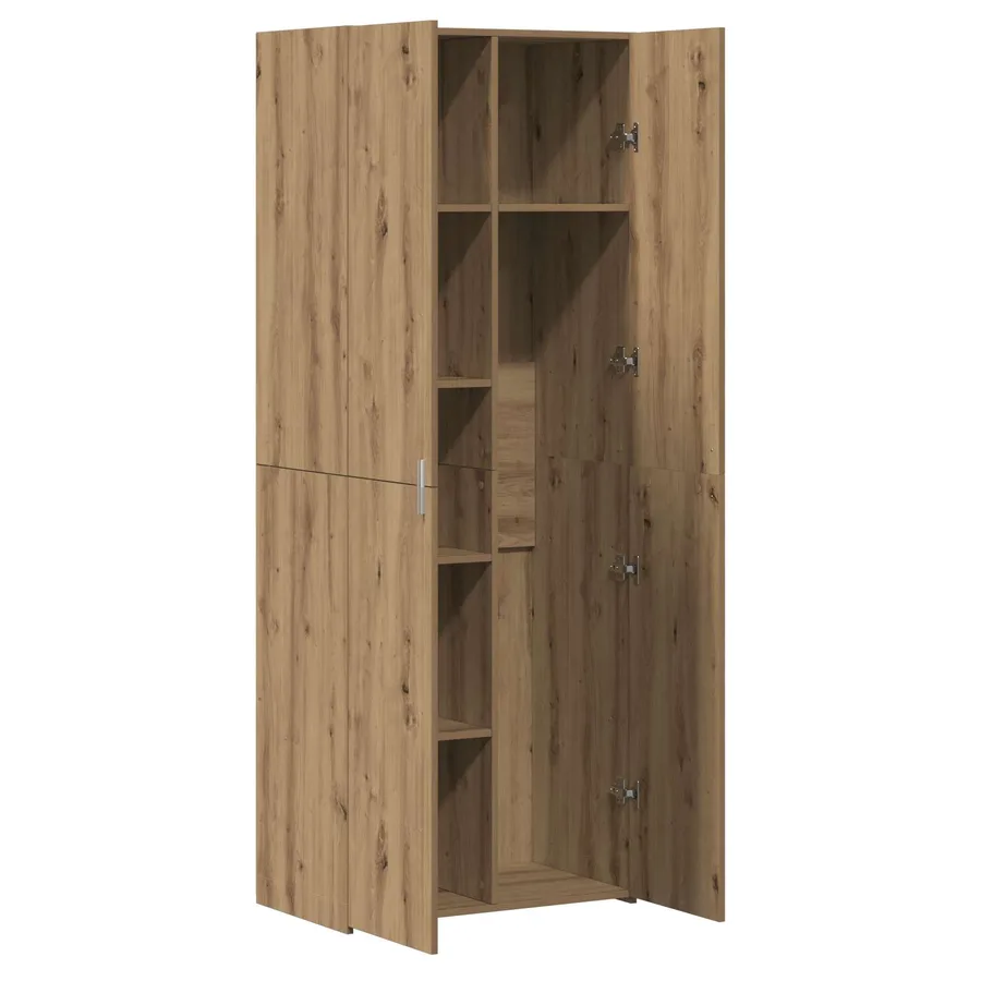 Haut Armoire Chêne artisanal 70 x 42,5 x 185 cm - 5