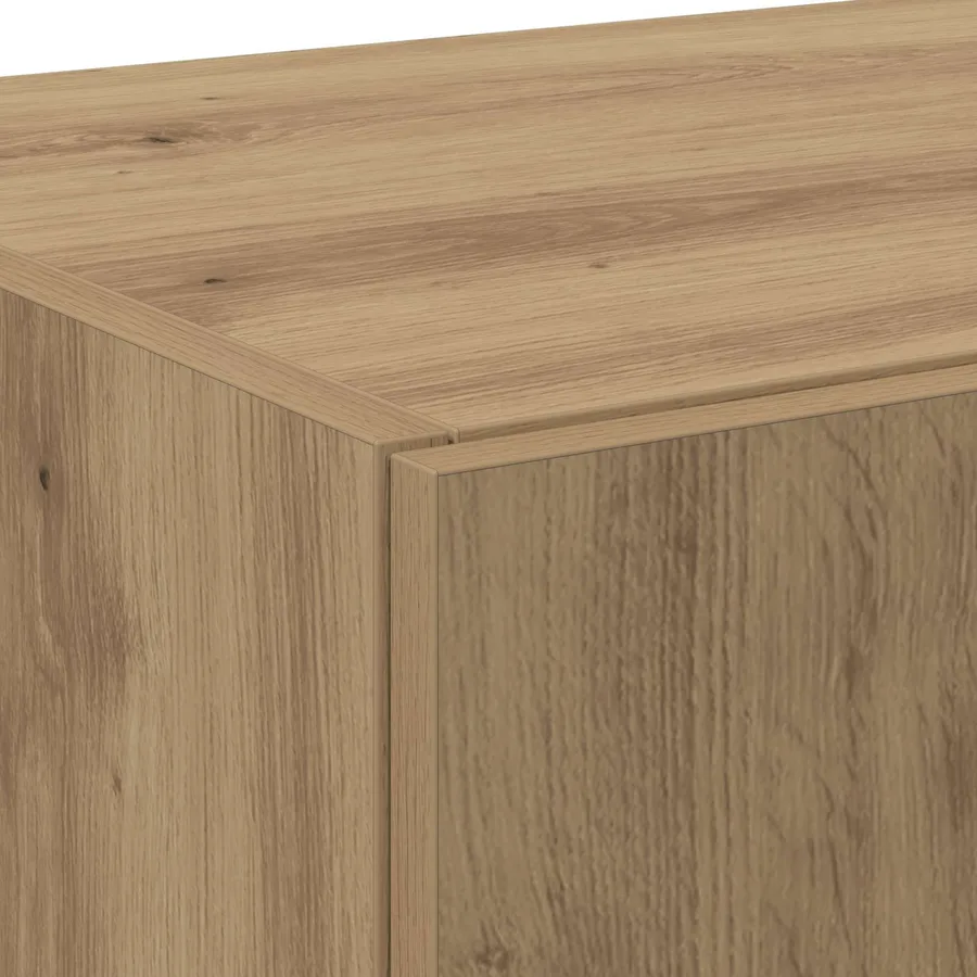 Haut Armoire Chêne artisanal 70 x 42,5 x 185 cm - 9