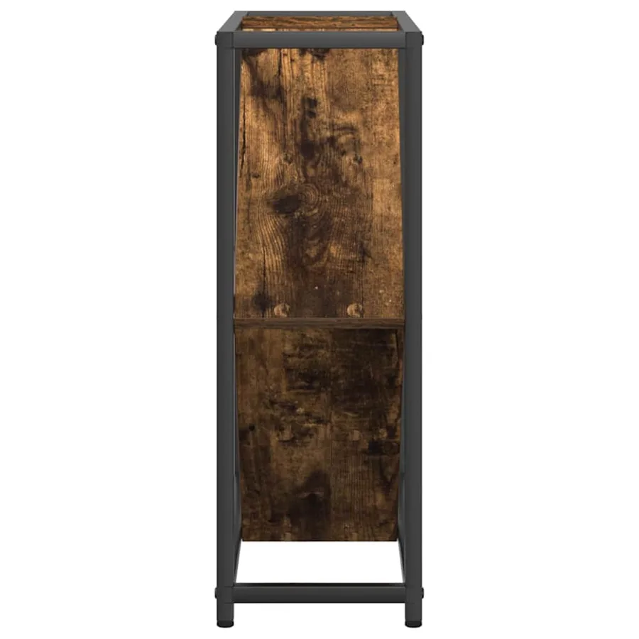 Étagère à vin Chêne fumé 51 x 18 x 52,5 cm Bois d'ingénierie - 7