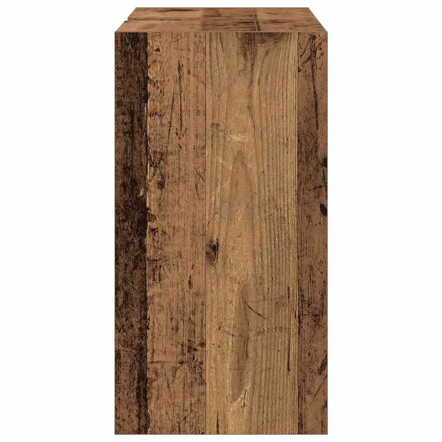 Cabinet de salle de bain avec porte Bois Ancien 63 x 29 x 55 cm - 7