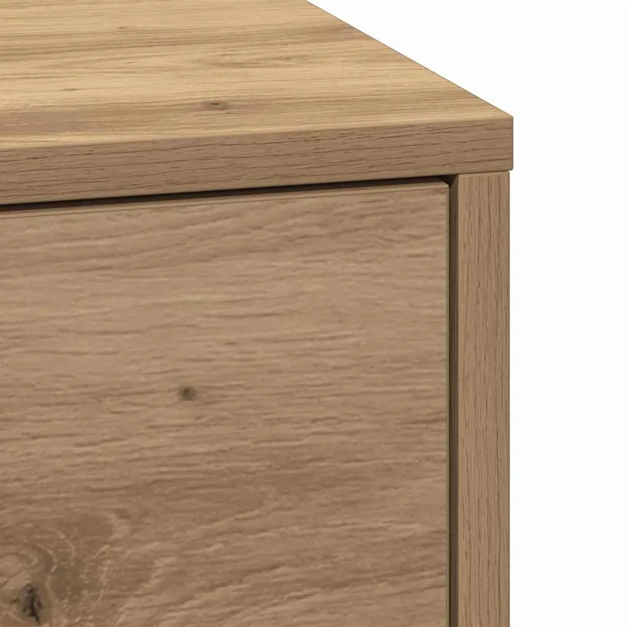 Cabinet de chevet Chêne artisanal 38 x 34 x 61 cm - 8