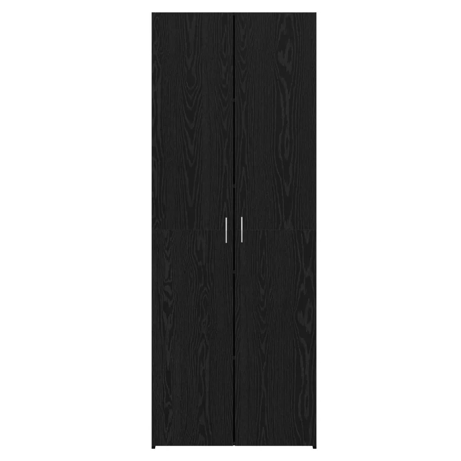 Haut Armoire Chêne noir 70 x 42,5 x 185 cm - 6