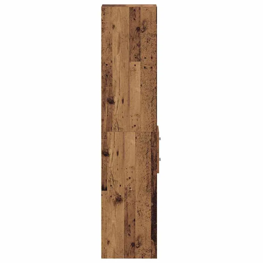 Bibliothèque avec tiroir Bois ancien 30 x 42.4 x 185.2 cm - 7