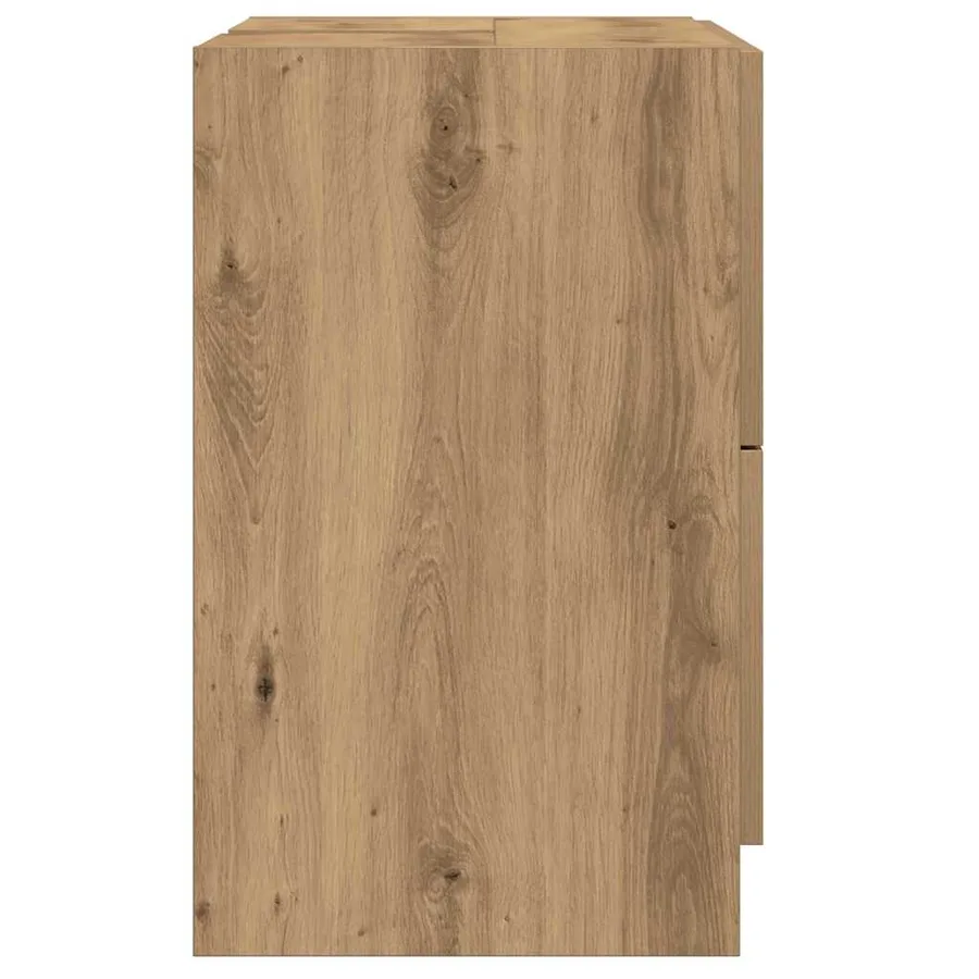 Cabinet de salle de bain Chêne artisanal 59 x 37 x 59 cm - 7