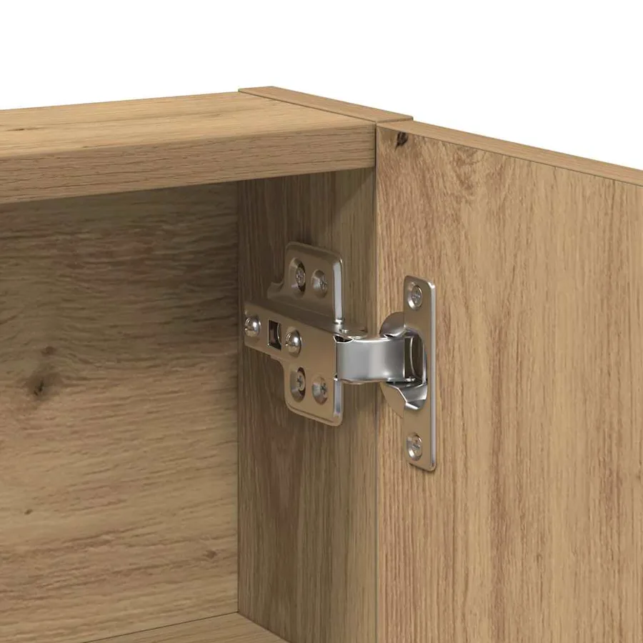 Table de Toilette Chêne artisanal 80 x 35 x 132 cm - 8