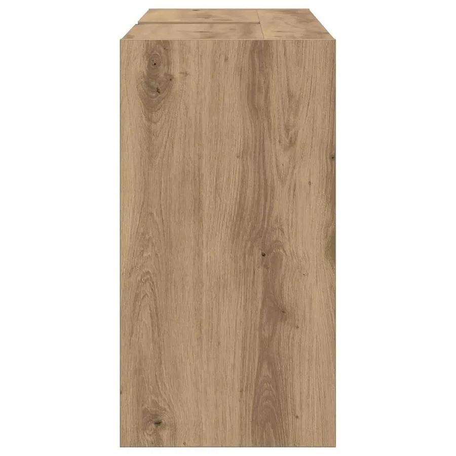 Cabinet de salle de bain Chêne artisanal 90 x 29 x 55 cm - 7