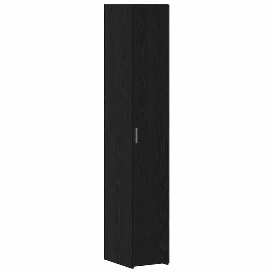 Haut Armoire Chêne noir 30 x 42,5 x 185 cm - 2