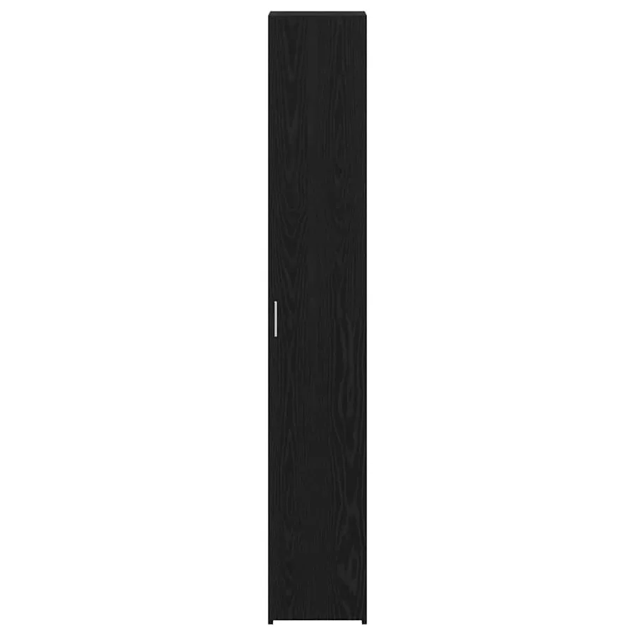 Haut Armoire Chêne noir 30 x 42,5 x 185 cm - 6
