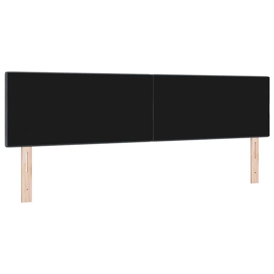 Tête de lit LED avec bandes LED Gris 180 cm Velours - 7
