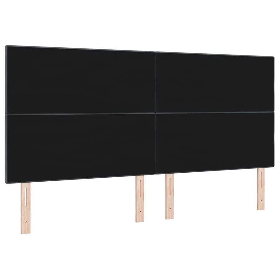 Tête de lit LED avec bandes LED Gris 200 cm Velours - 7