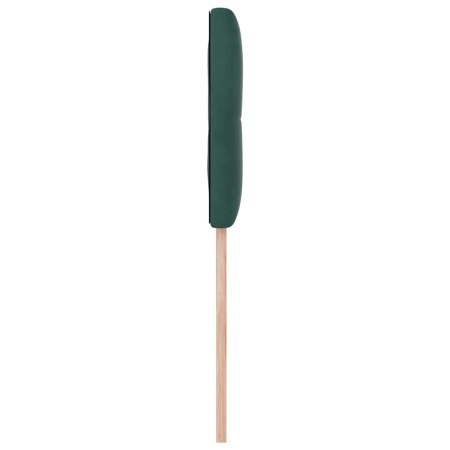 Tête de lit Vert foncé 80 cm Velours - 6
