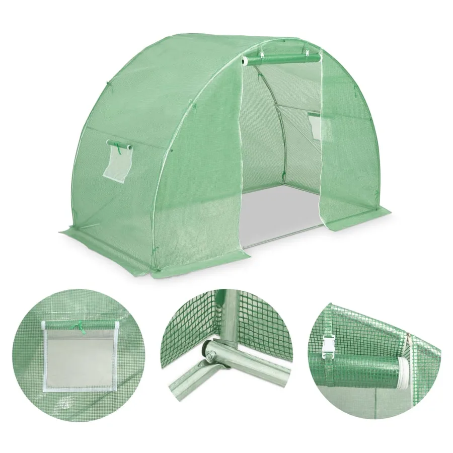 Serre 4,5 m² 300x150x200 cm - 2