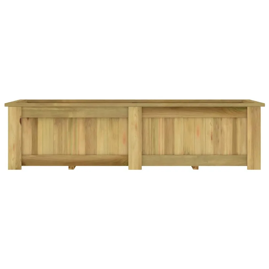 Jardinière surélevée 196x100x50 cm Bois de pin imprégné - 5