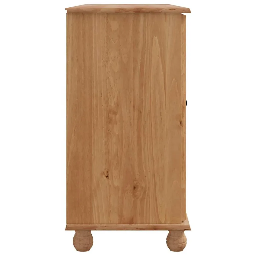 Buffet avec tiroir ASKIM 133,5 x 40 x 79 cm Bois de pin massif - 7