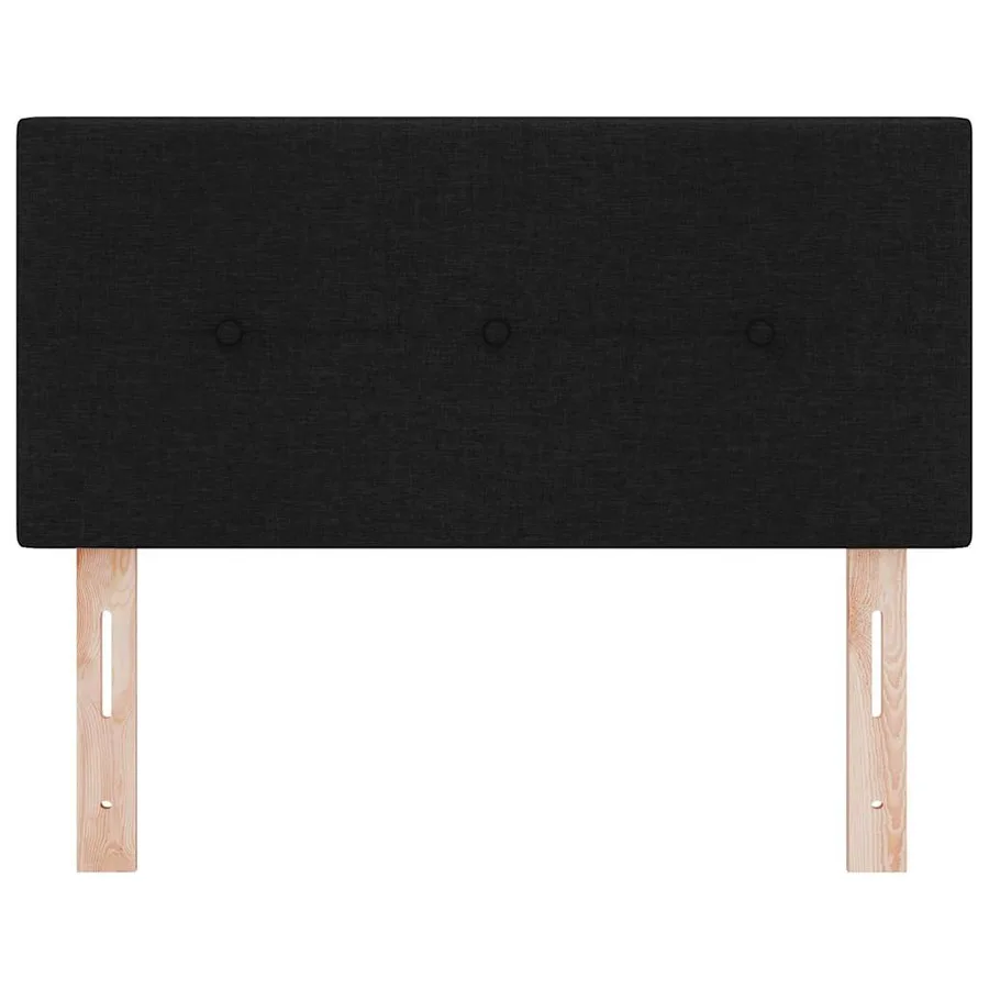 Tête de lit LED avec bandes LED Noir 90 cm tissu - 5