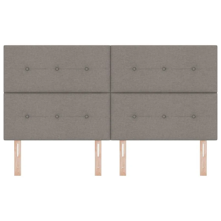 Tête de lit LED avec bandes LED Taupe 180 cm tissu - 5