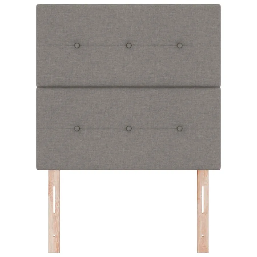 Tête de lit réglable en hauteur Taupe 100 cm tissu - 4