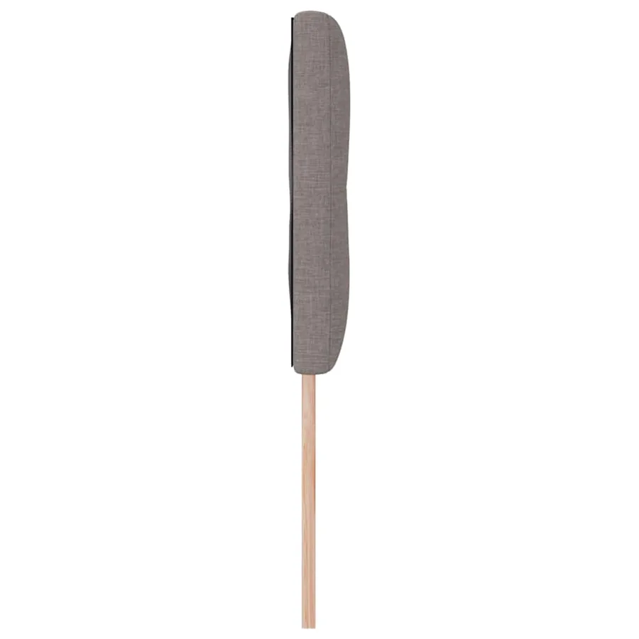 Tête de lit réglable en hauteur Taupe 144 cm tissu - 5