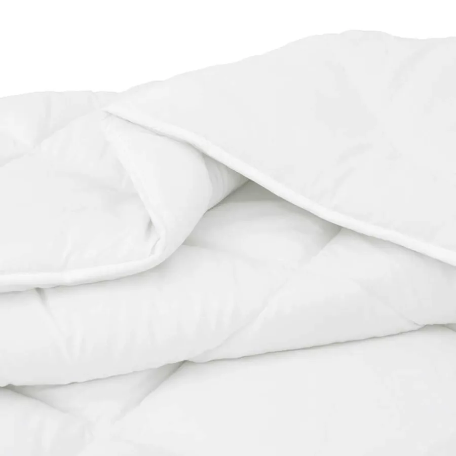 Duvet d'hiver Blanc 200 x 135 x 5 cm Polyester - 7