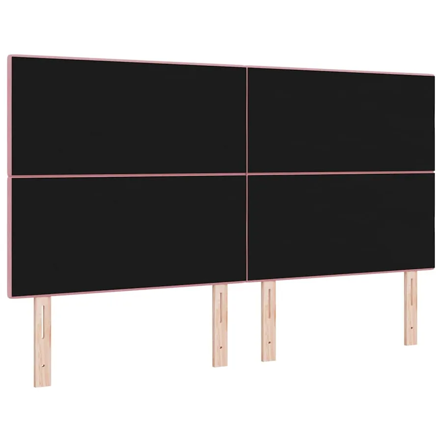 Tête de lit Rose 180 cm Velours - 6