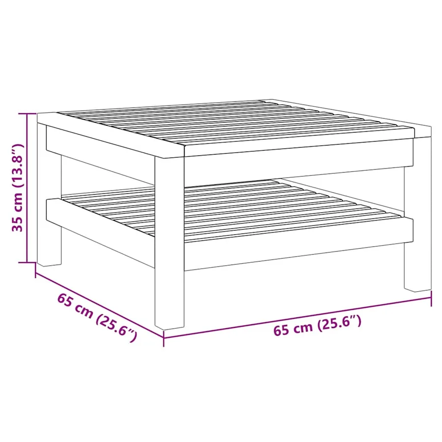 Ensemble de canapés 2 pcs et coussins blanc crème Acacia solide - 13