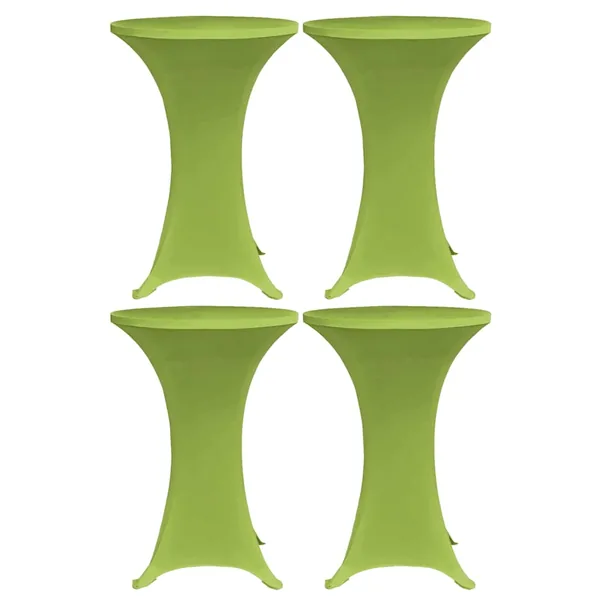 Housses de table extensible 4 pcs 70 cm Vert