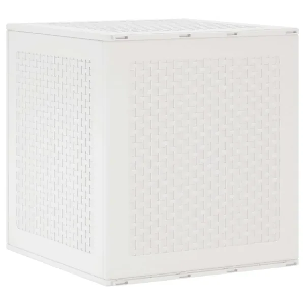 Boîte de rangement Blanc 55 x 53 x 57 cm Polypropylène