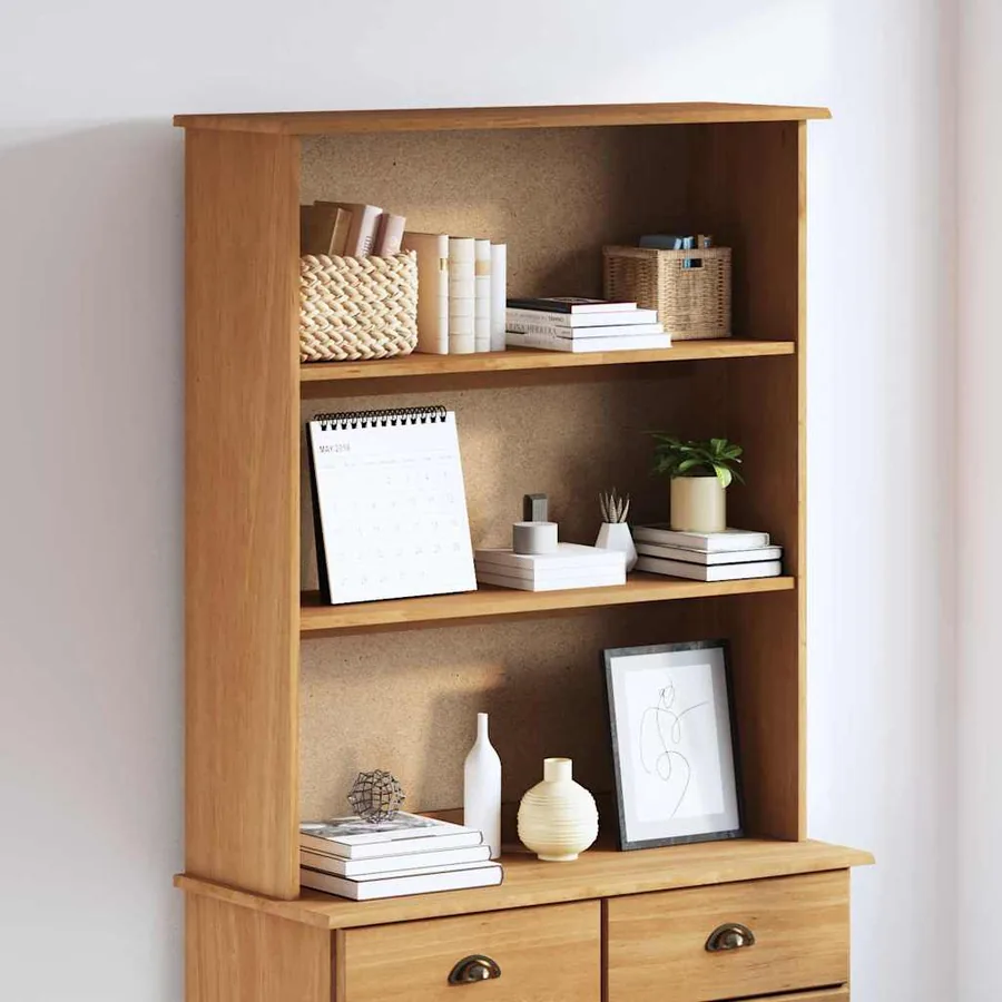 Hutch ASKIM 91 x 30 x 104 cm Bois de pin massif