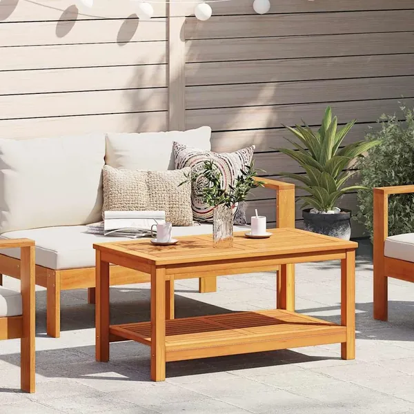 Table d'appoint Huile Naturelle 90 x 50 x 45 cm