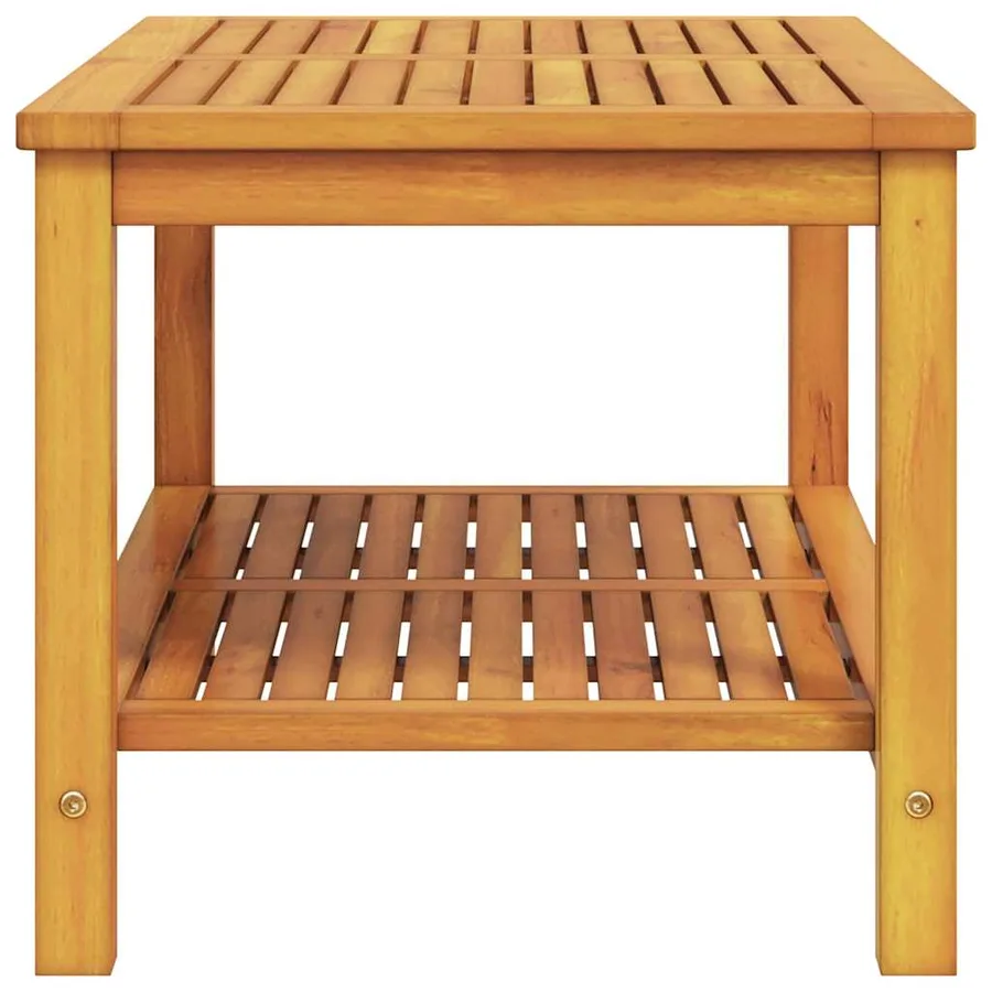 Table d'appoint Huile Naturelle 90 x 50 x 45 cm - 5