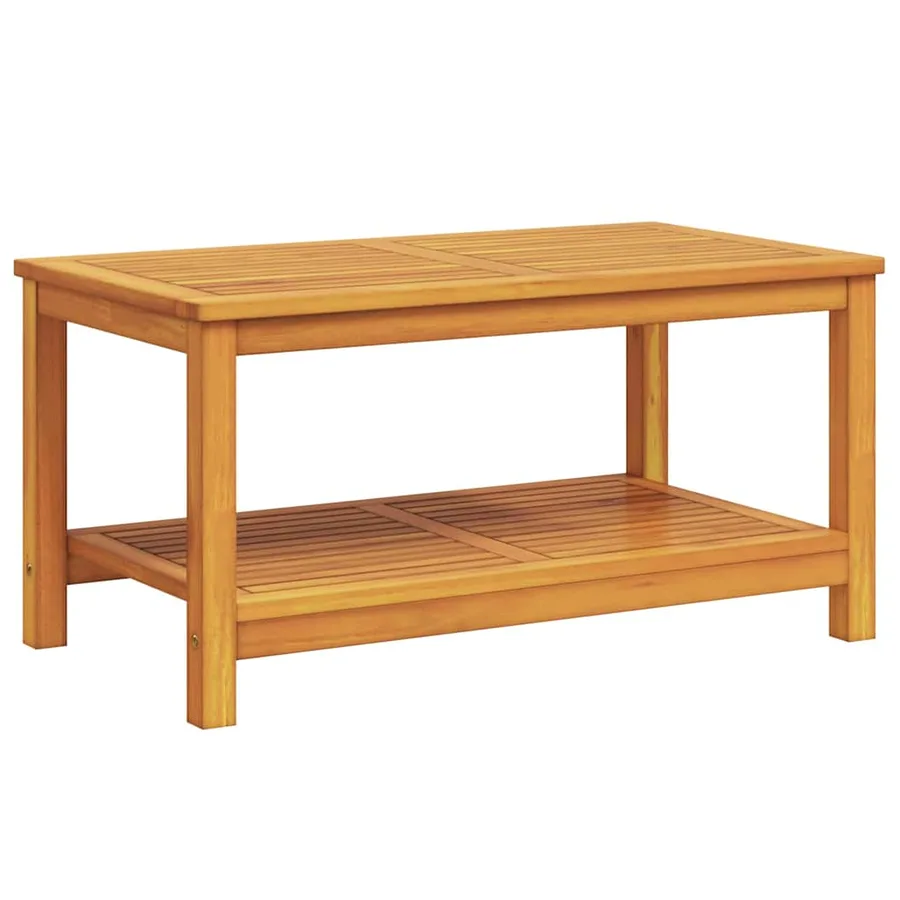 Table d'appoint Huile Naturelle 90 x 50 x 45 cm - 6