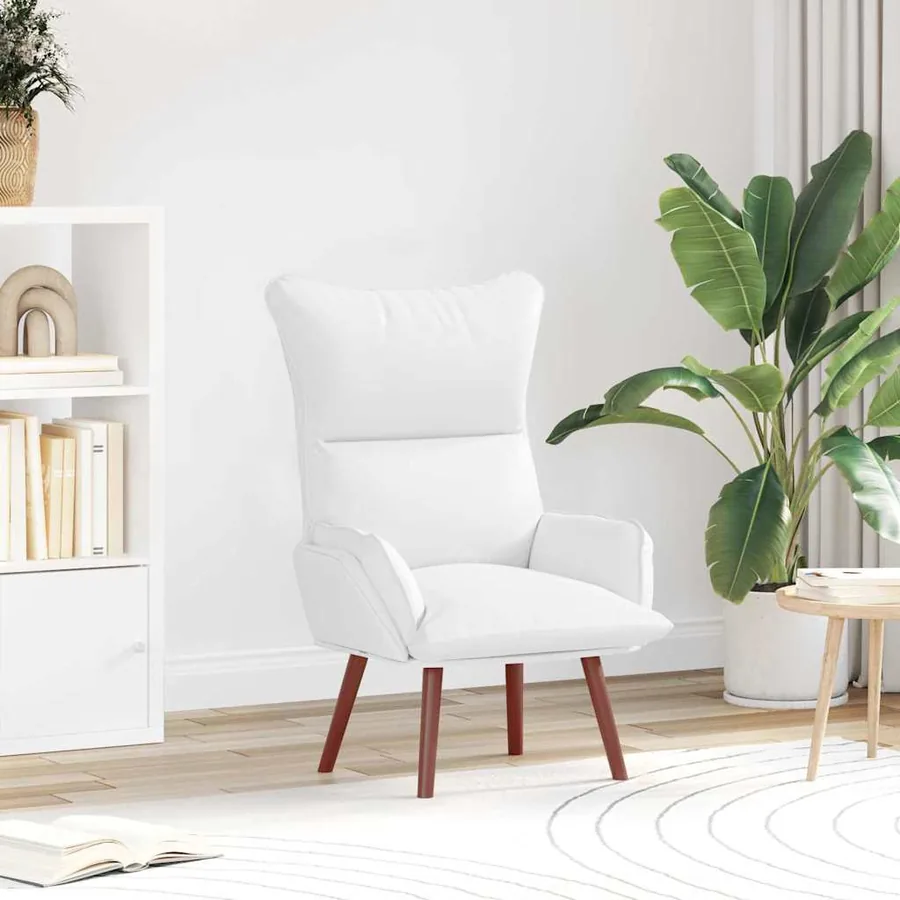 fauteuil Blanc 69 x 74 x 93 cm Simili cuir