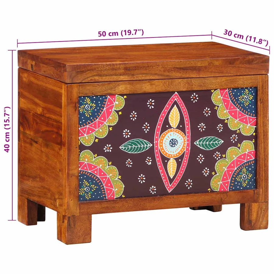 Boîte de rangement Multicolore 50 x 30 x 40 cm - 14