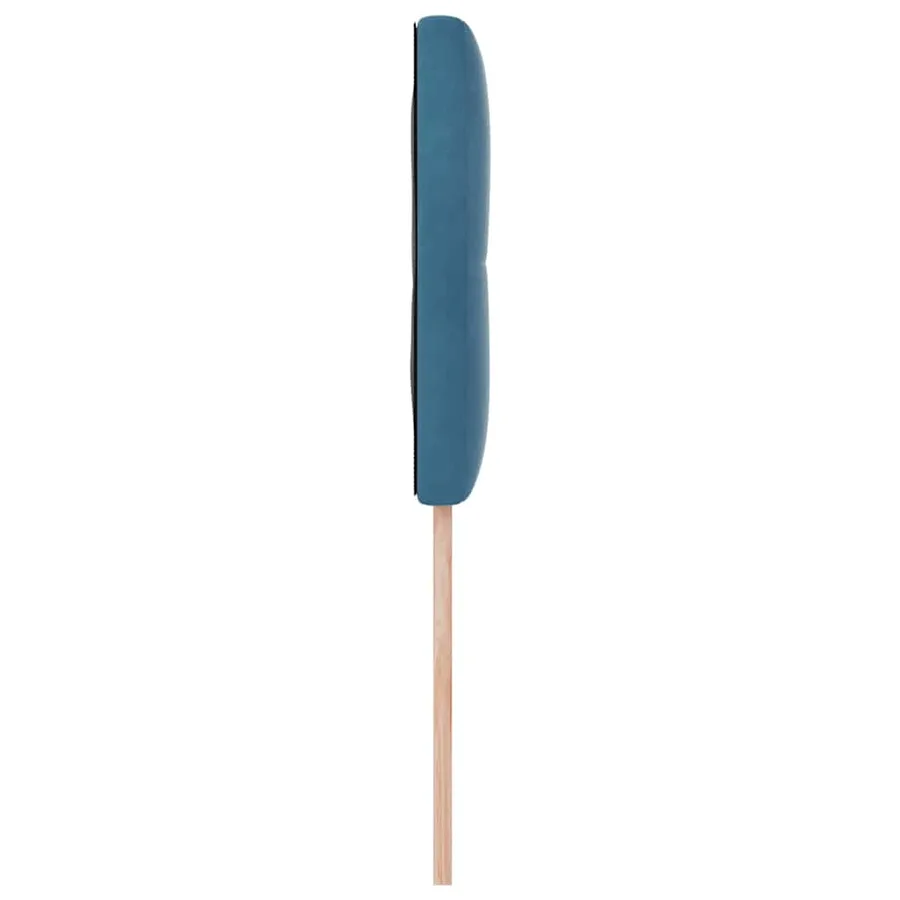 Tête de lit Bleu foncé 90 cm Velours - 6