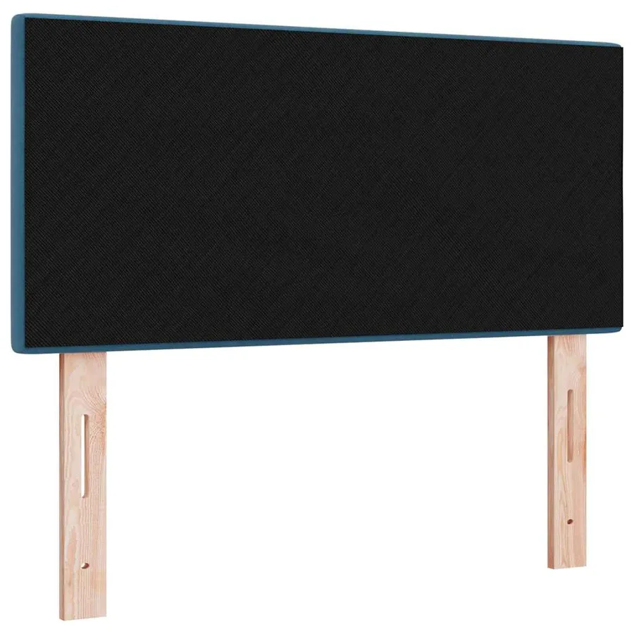 Tête de lit Bleu foncé 90 cm Velours - 7