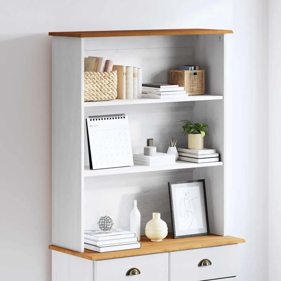 Hutch ASKIM 91 x 30 x 104 cm Bois de pin massif