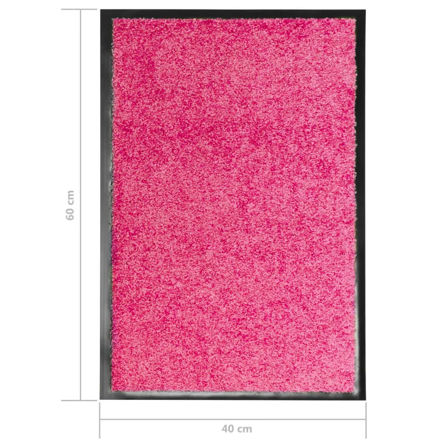 Paillasson lavable Rose 40x60 cm - 6