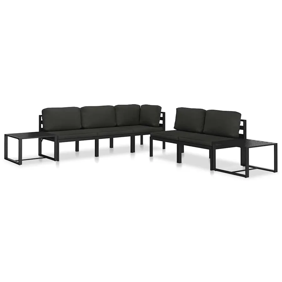 Table basse Aluminium Anthracite - 10