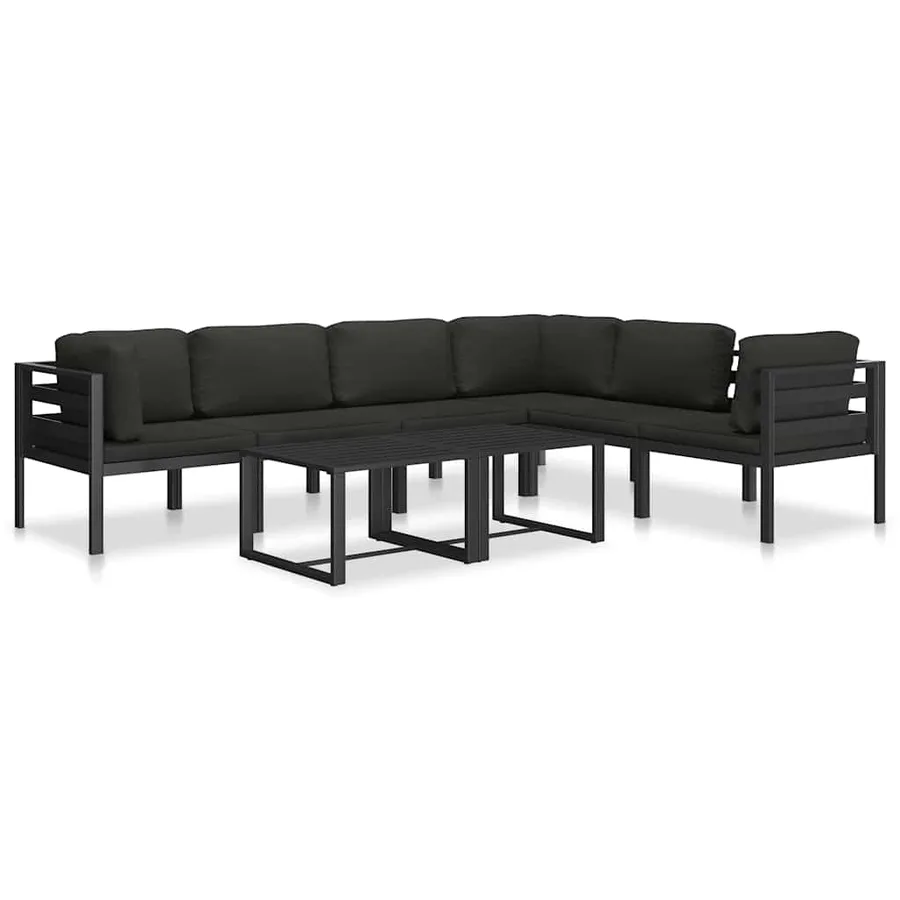 Table basse Aluminium Anthracite - 5