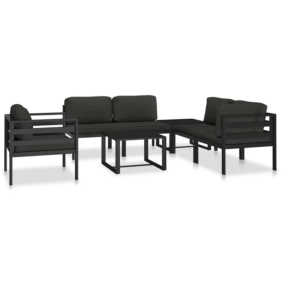 Table basse Aluminium Anthracite - 6