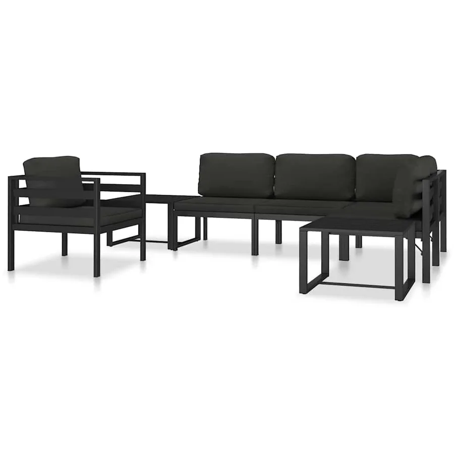 Table basse Aluminium Anthracite - 8