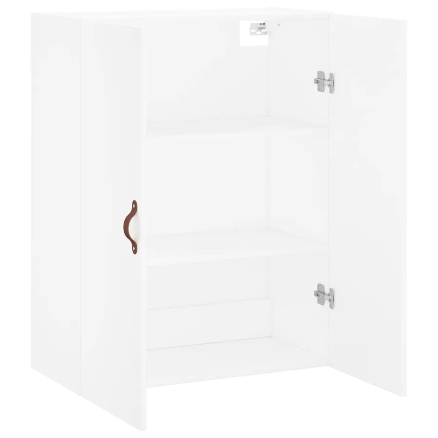 Armoire murale blanc 69,5x34x90 cm - 6