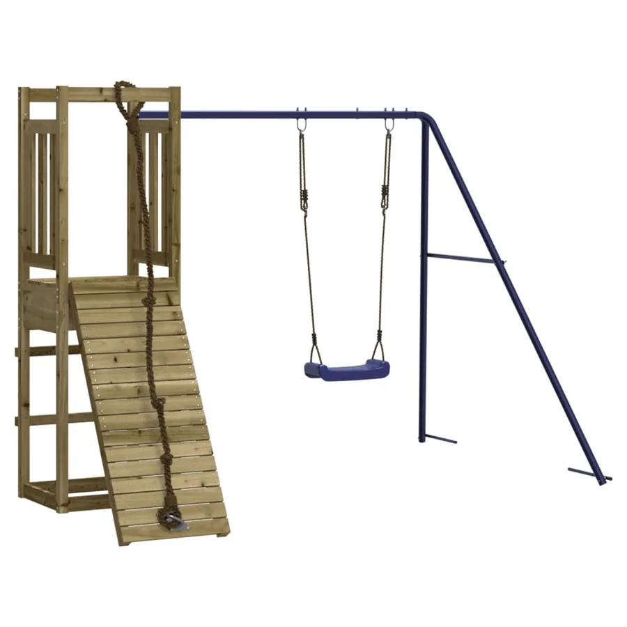 Aire de jeux d'extérieur bois de pin imprégné - 2