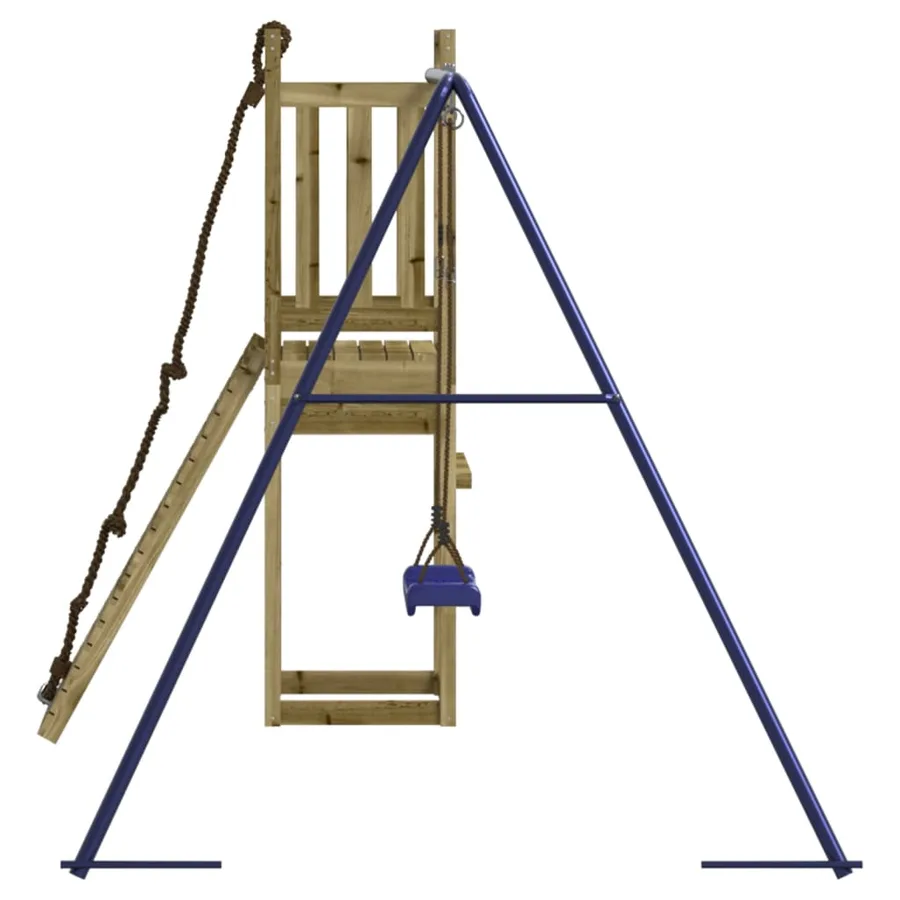 Aire de jeux d'extérieur bois de pin imprégné - 5