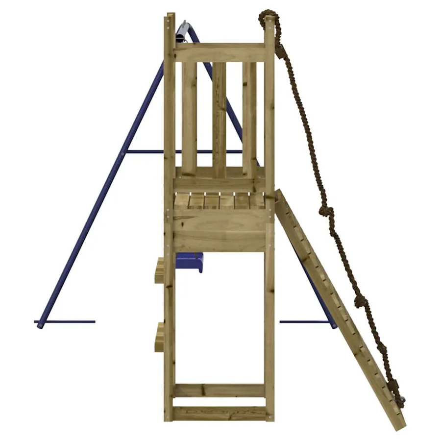 Aire de jeux d'extérieur bois de pin imprégné - 6