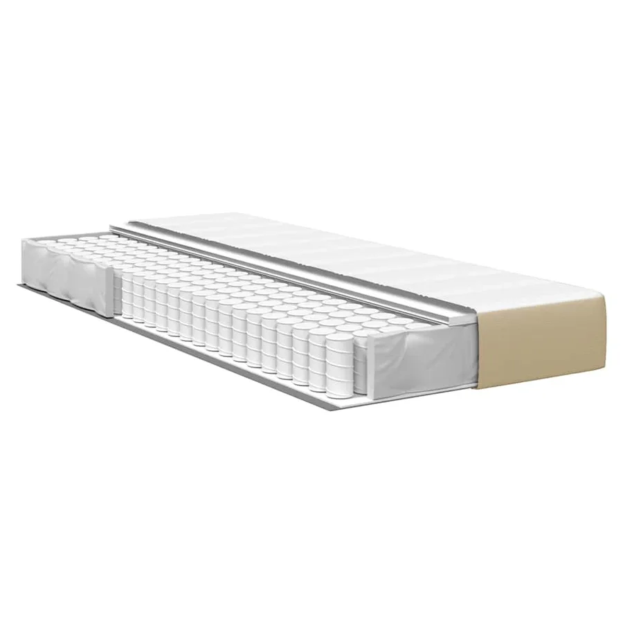 Matelas de Lit avec matelas Sauge 90 x 200 cm tissu - 4