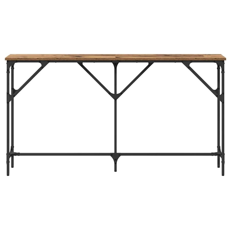 Table console Bois Ancien 140 x 23 x 75 cm - 5