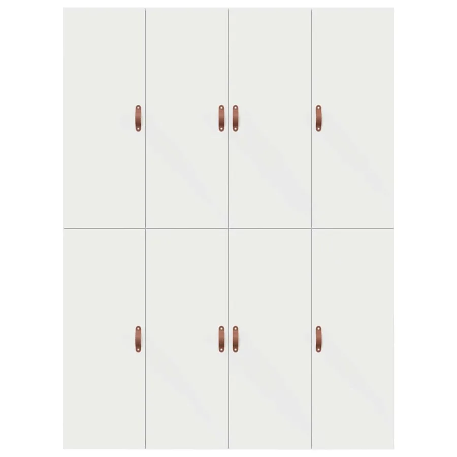 Cadre de lit avec rangement avec stockage Blanc 140 x 190 cm - 9