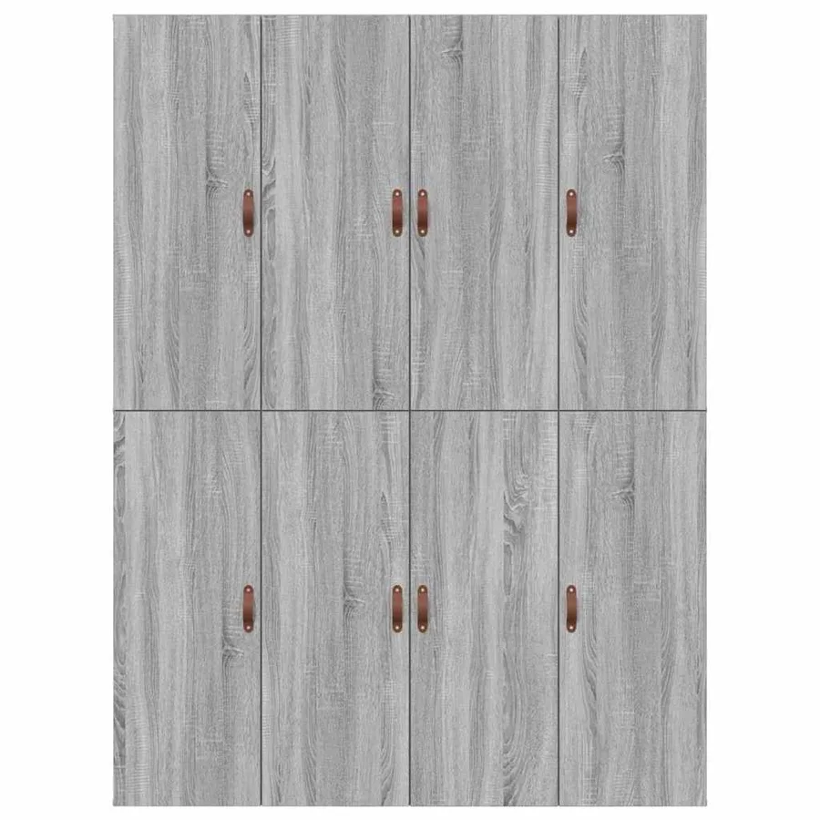 Cadre de lit avec rangement Gris Sonoma 140 x 190 cm - 9